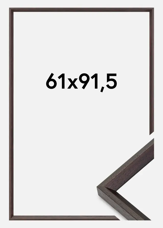 Galleri 1 Rahmen Globe Acrylglas Espresso 61x91,5 cm