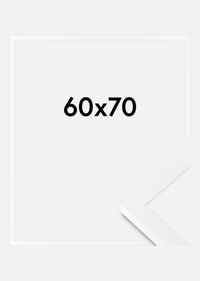 BGA Rahmen Selection Acrylglas Weiß 60x70 cm