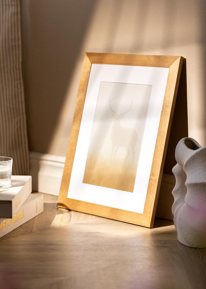 Jämtlands Ramfabrik Rahmen Sandra Acrylglas Eiche 50x70 cm