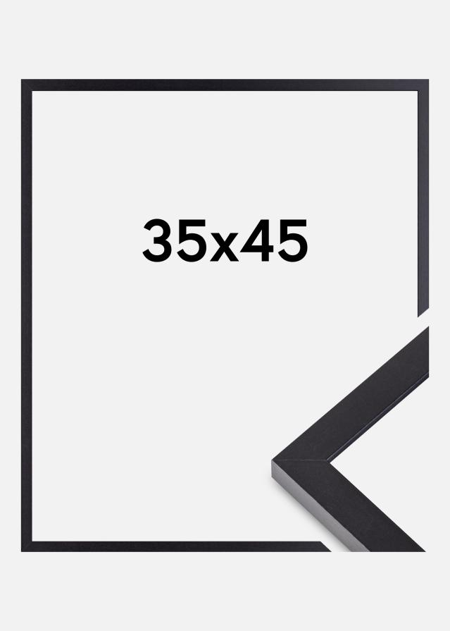 BGA Rahmen Auswahl Acrylglas Schwarz 60x70 cm