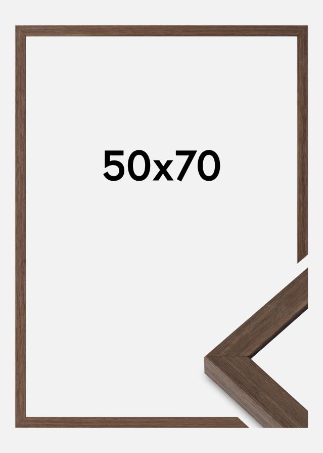 Mavanti Rahmen Hermes Acrylglas Walnuss 50x70 cm