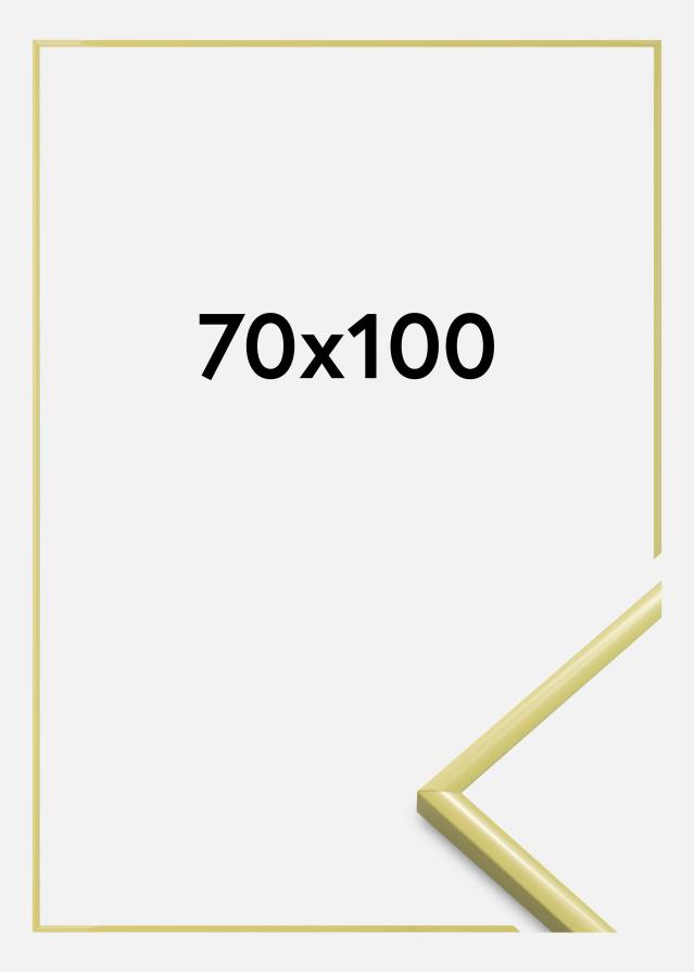 BGA Rahmen New Lifestyle Acrylglas Hellgelb 70x100 cm