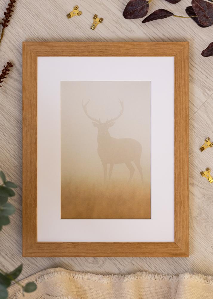 Jämtlands Ramfabrik Rahmen Sandra Acrylglas Eiche 50x70 cm