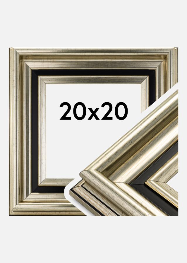Ramverkstad Rahmen Gysinge Premium Silber 20x20 cm