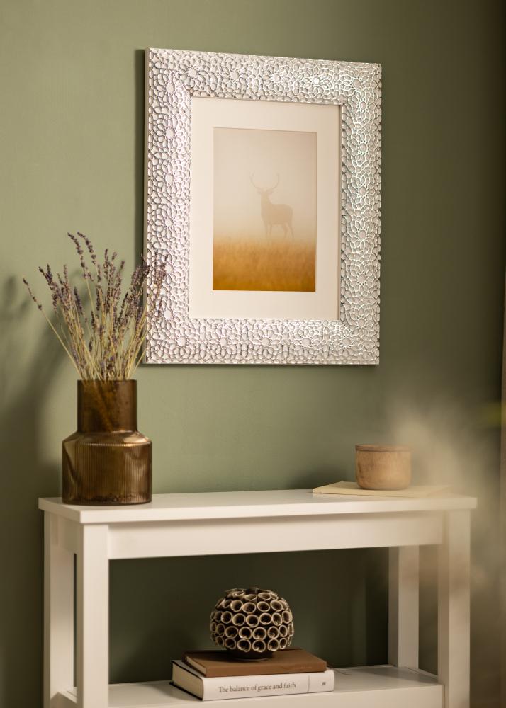 Ramverkstad Rahmen Stockholm Weiß - Größe nach Wunsch