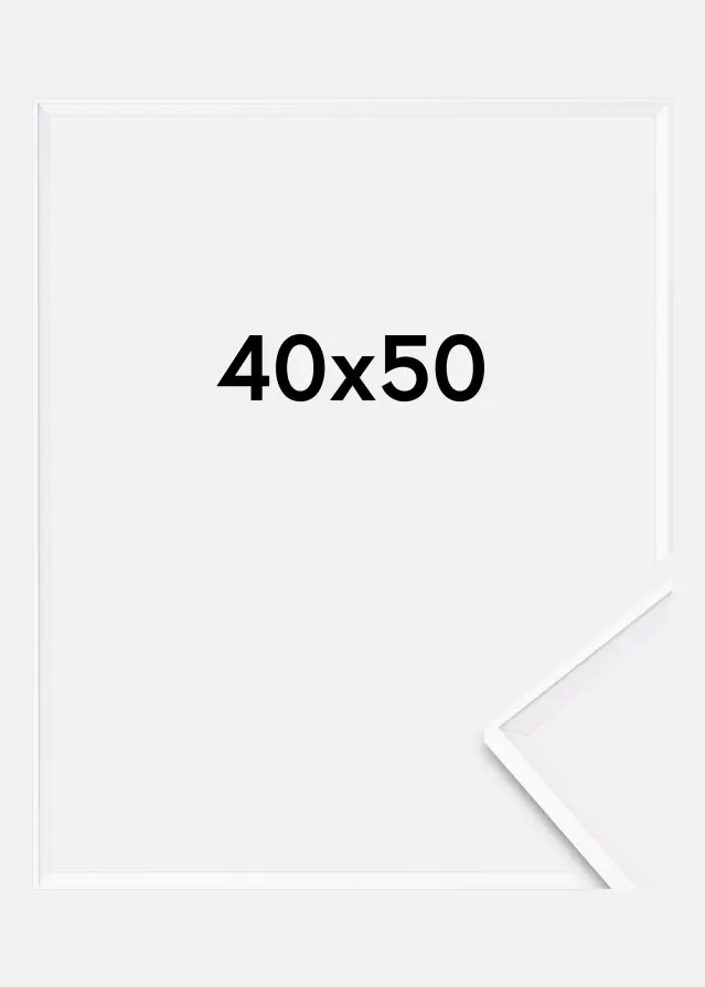Walther Rahmen Desire Acrylglas Weiß 40x50 cm