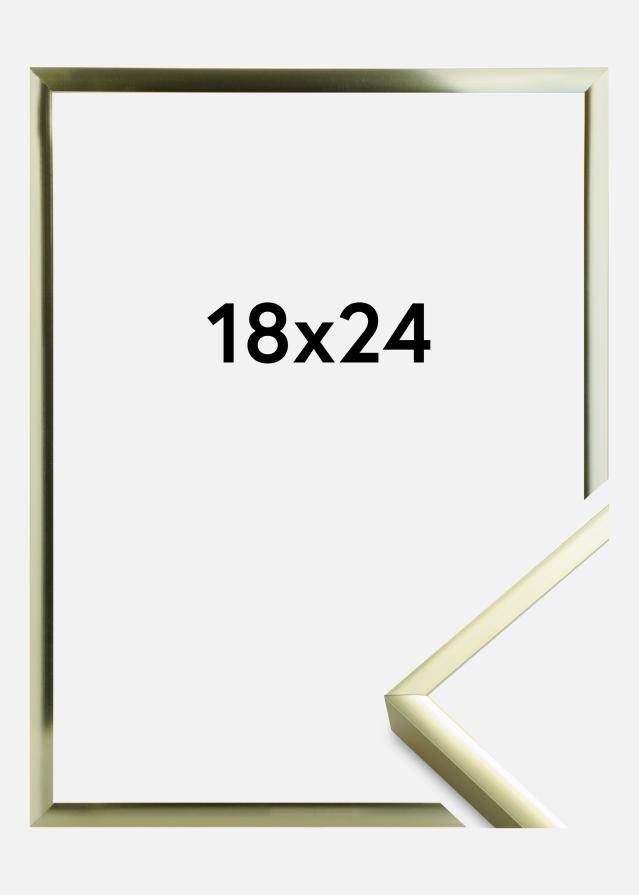 Artlink Rahmen Poster Frame Aluminum Gold 18x24 cm