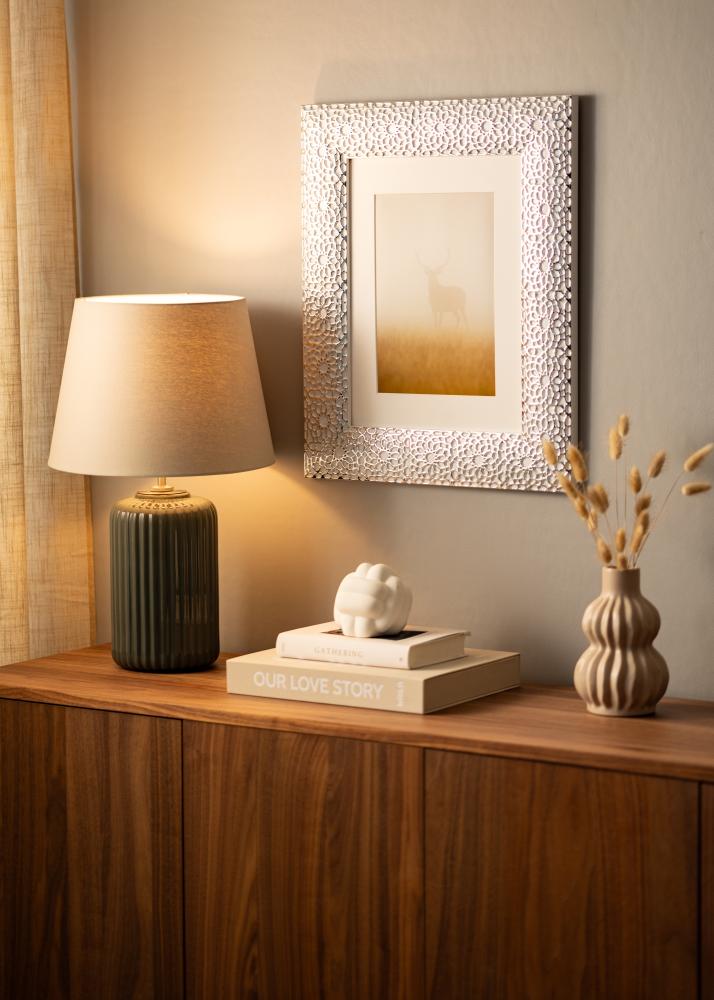 Ramverkstad Rahmen Stockholm Weiß - Größe nach Wunsch