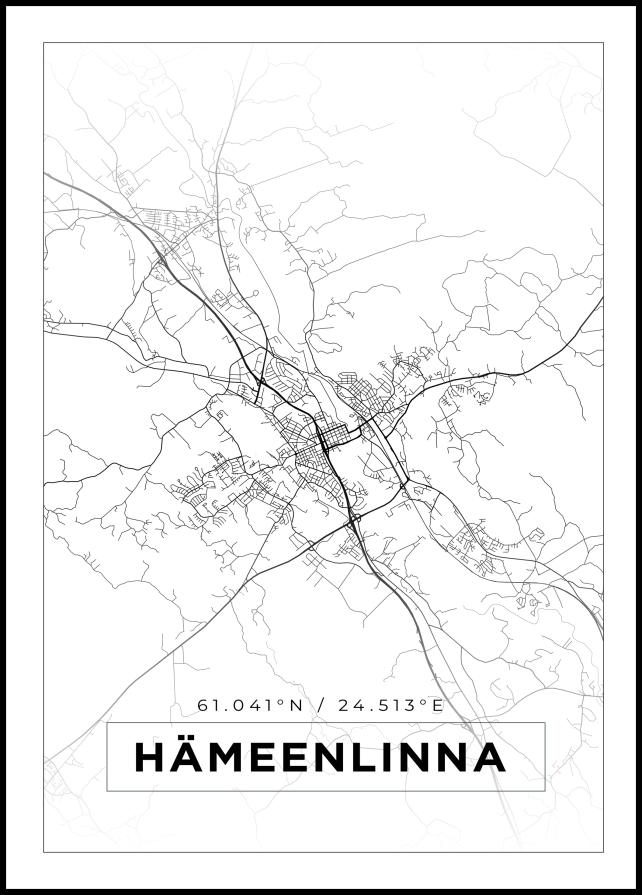 Bildverkstad Map - Hämeenlinna - White
