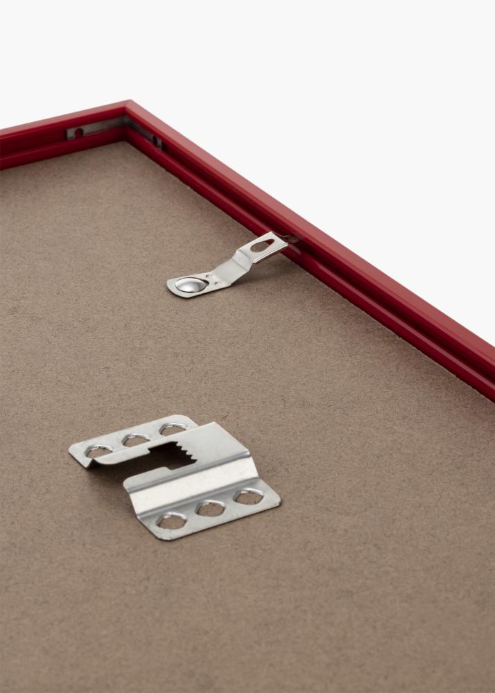 Ram med passepartou Rahmen New Lifestyle Medium Red 70x100 cm - Passepartout Schwarz 24x36 inches