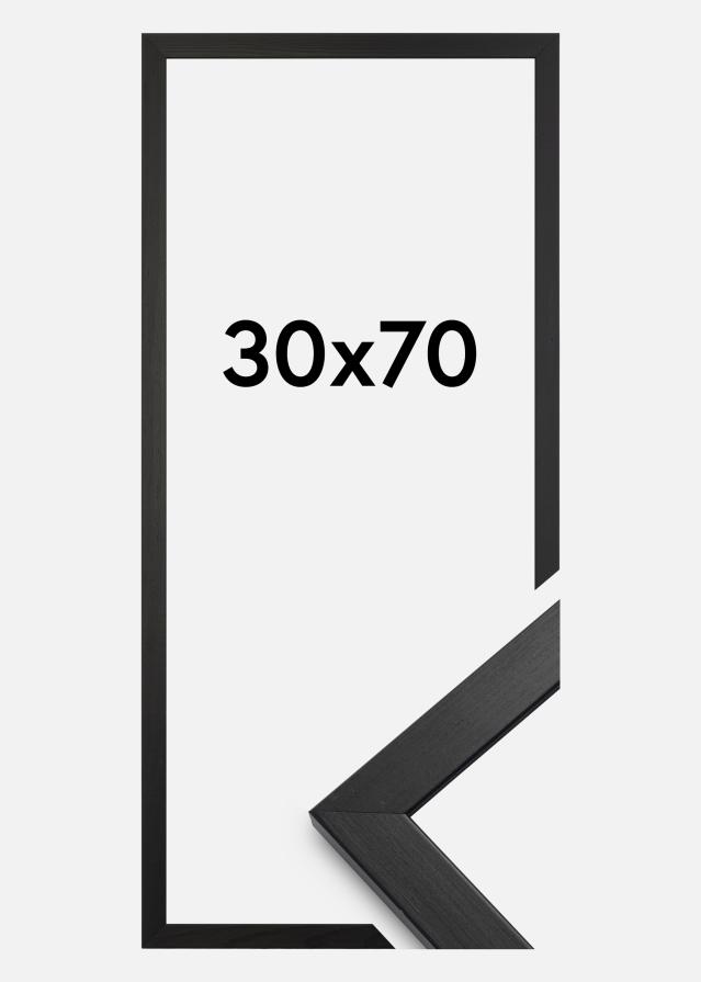 Estancia Rahmen Stilren Acrylglas Schwarz 30x70 cm