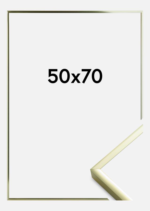 Artlink Rahmen Poster Frame Aluminum Gold 50x70 cm