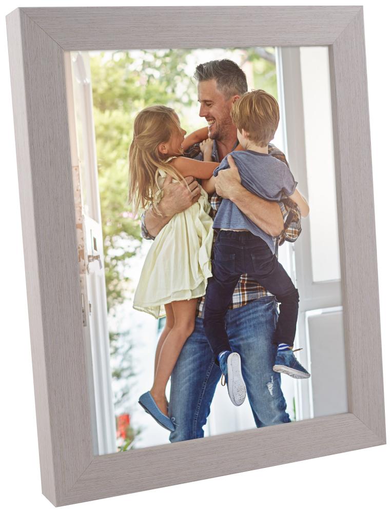 Ramverkstad Rahmen Moviken Hellgrau - Größe nach Wunsch