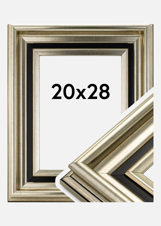 Ramverkstad Rahmen Gysinge Premium Silber 20x28 cm