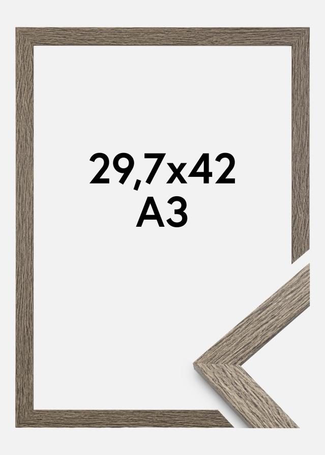 Estancia Rahmen Stilren Acrylglas Dark Grey Oak 29,7x42 cm (A3)