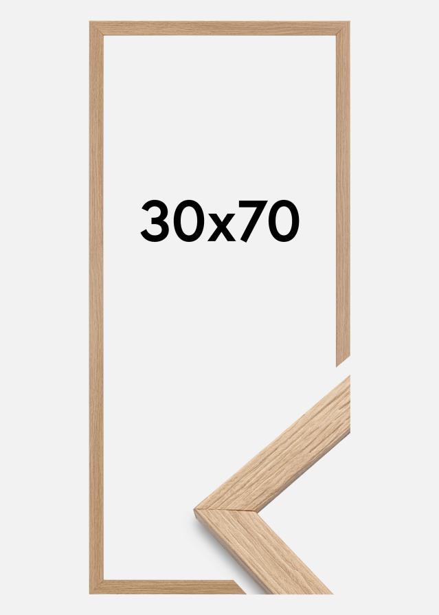 Estancia Rahmen Stilren Acrylglas Eiche 30x70 cm