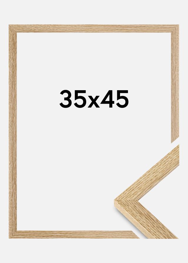 BGA Rahmen Selection Acrylglas Eiche 35x45 cm