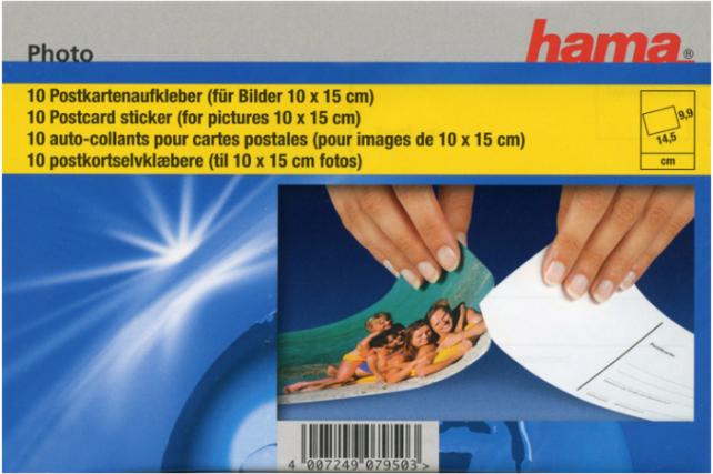  Hama Ansichtskartenrückseite 10x15 cm - 10er-Pack