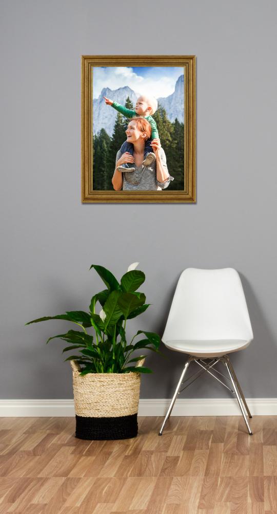 Ramverkstad Rahmen Haga Gold - Größe nach Wunsch