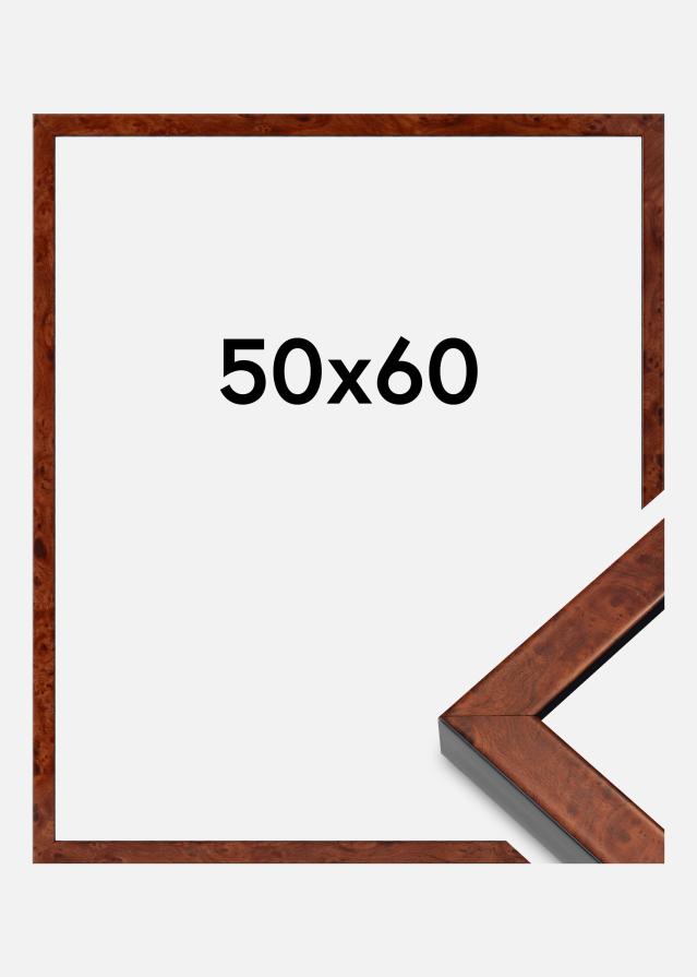 Mavanti Rahmen Hermes Acrylglas Burr Walnut 50x60 cm