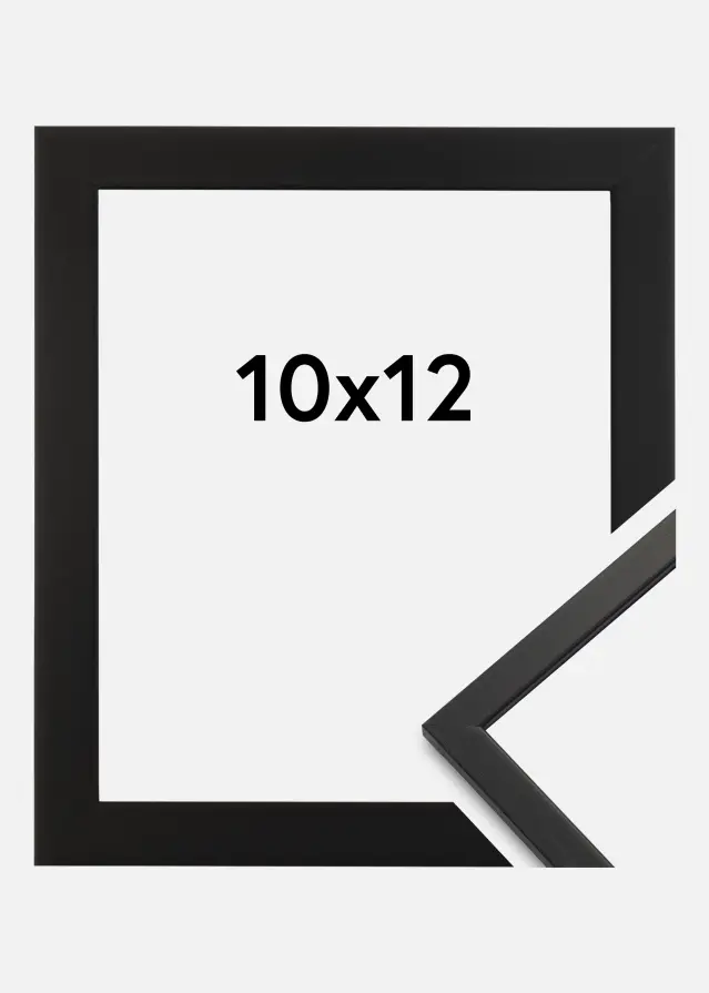 Galleri 1 Rahmen Edsbyn Schwarz 10x12 cm