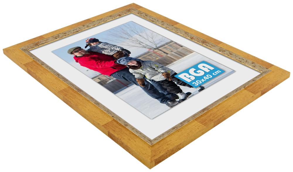 Ramverkstad Rahmen Färila Gold - Beliebige Größe