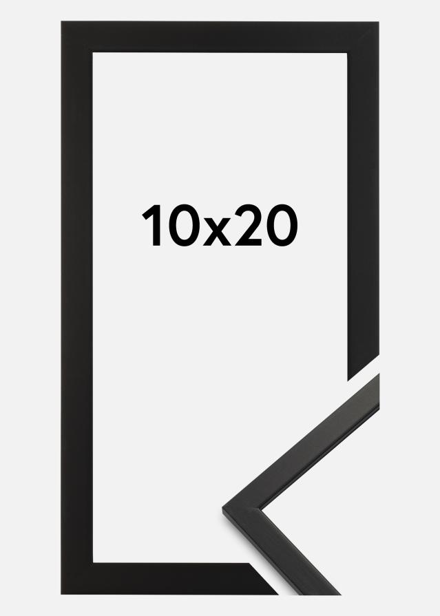 Galleri 1 Rahmen Edsbyn Acrylglas Schwarz 10x20 cm