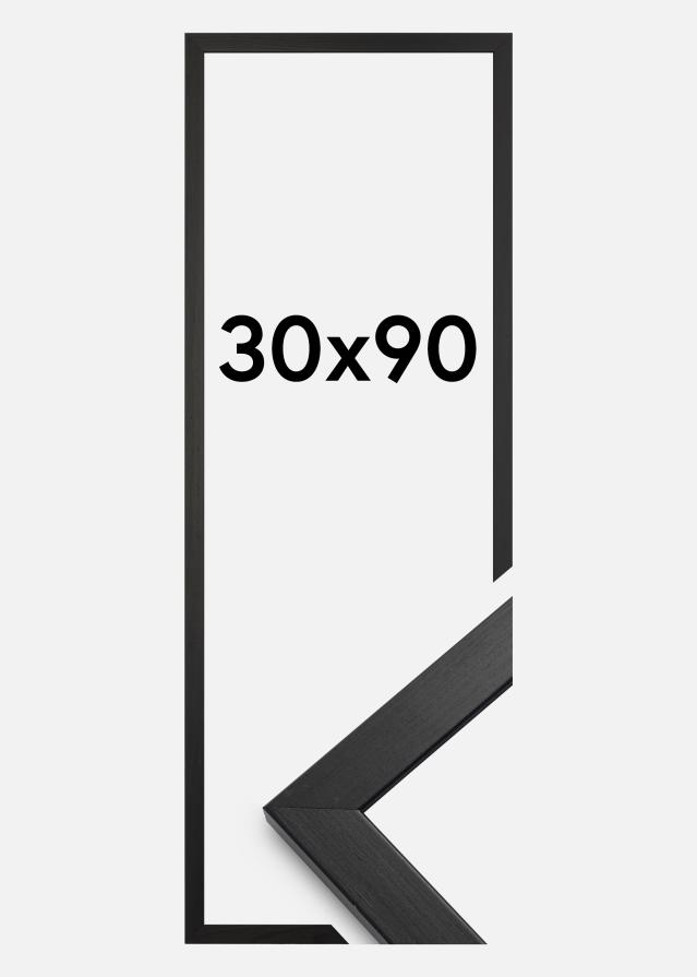 Estancia Rahmen Stilren Acrylglas Schwarz 30x90 cm