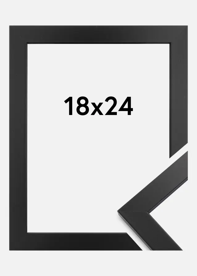 Galleri 1 Rahmen Black Wood Acrylglas 18x24 cm