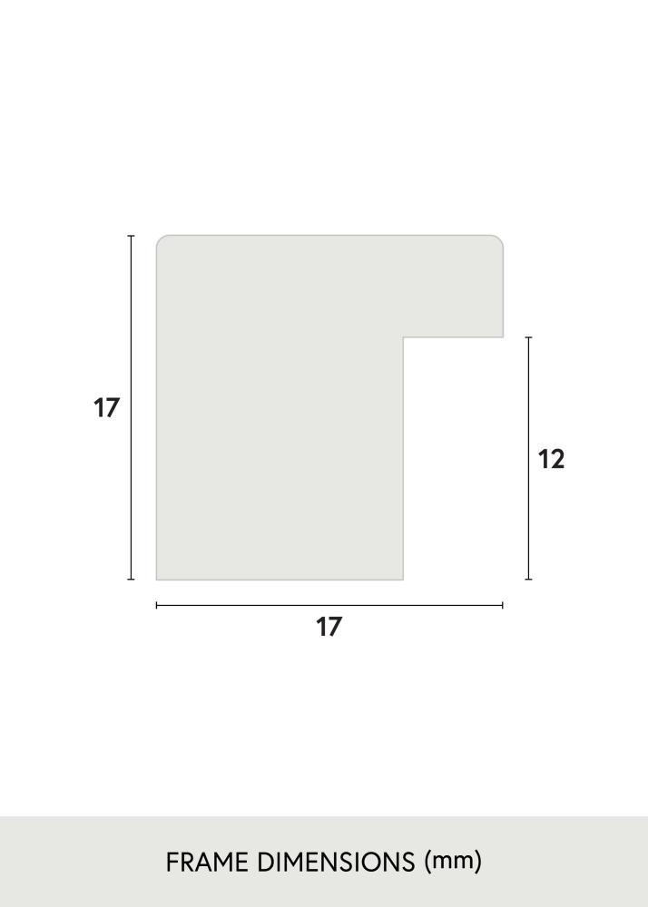 Jämtlands Ramfabrik Rahmen Kent Acrylglas Rot 20x30 cm