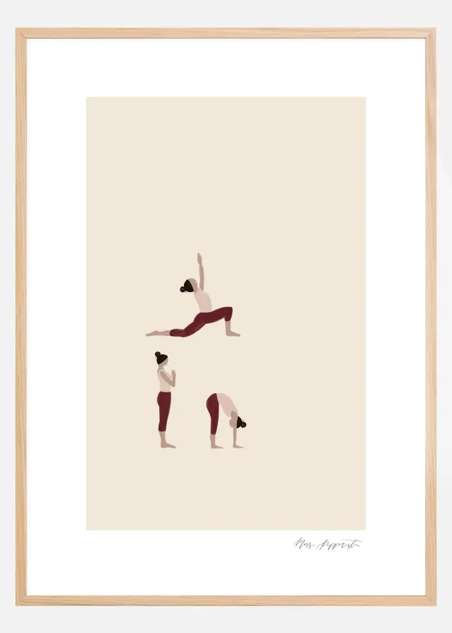 Bildverkstad Namaste II Poster