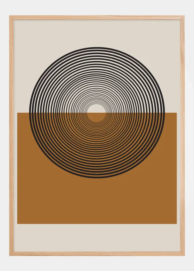 Bildverkstad Retro Landscape Poster