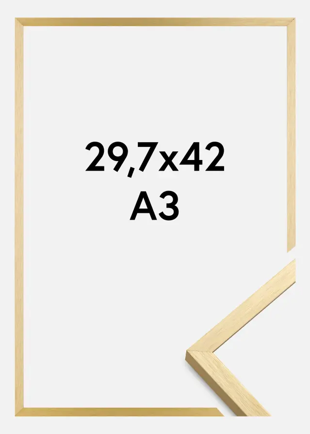 Walther Rahmen Chair Gold 29,7x42 cm (A3)