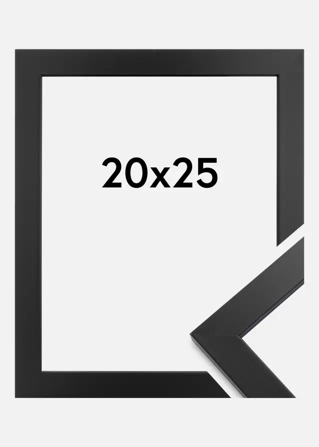 Galleri 1 Rahmen Black Wood Acrylglas 20x25 cm