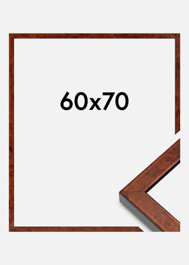 Mavanti Rahmen Hermes Acrylglas Burr Walnut 60x70 cm