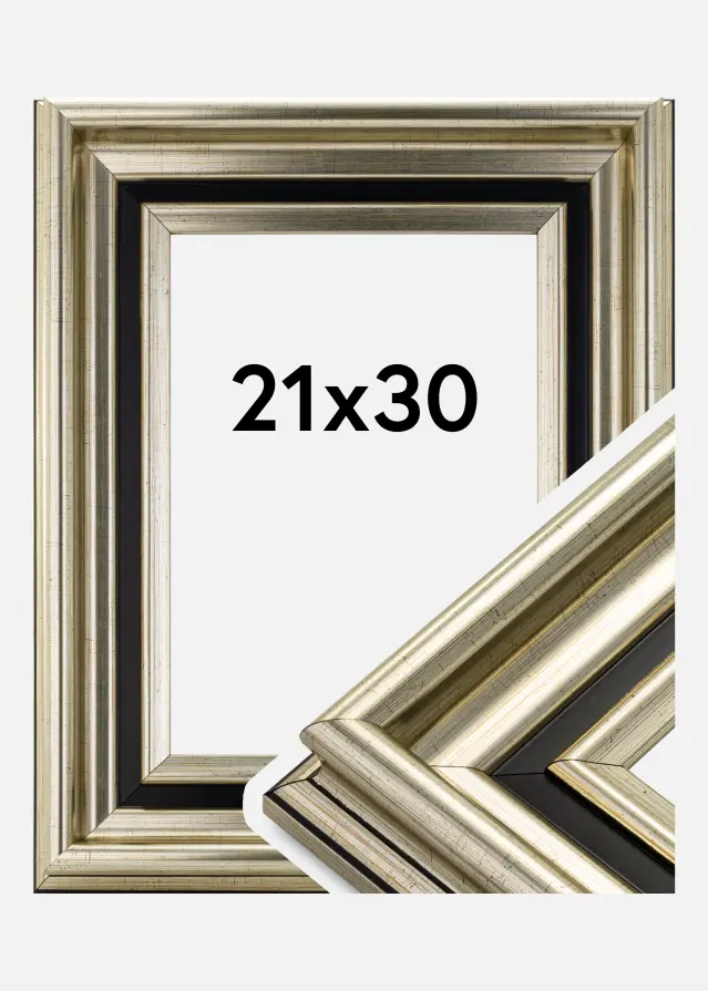 Ramverkstad Rahmen Gysinge Premium Silber 21x30 cm