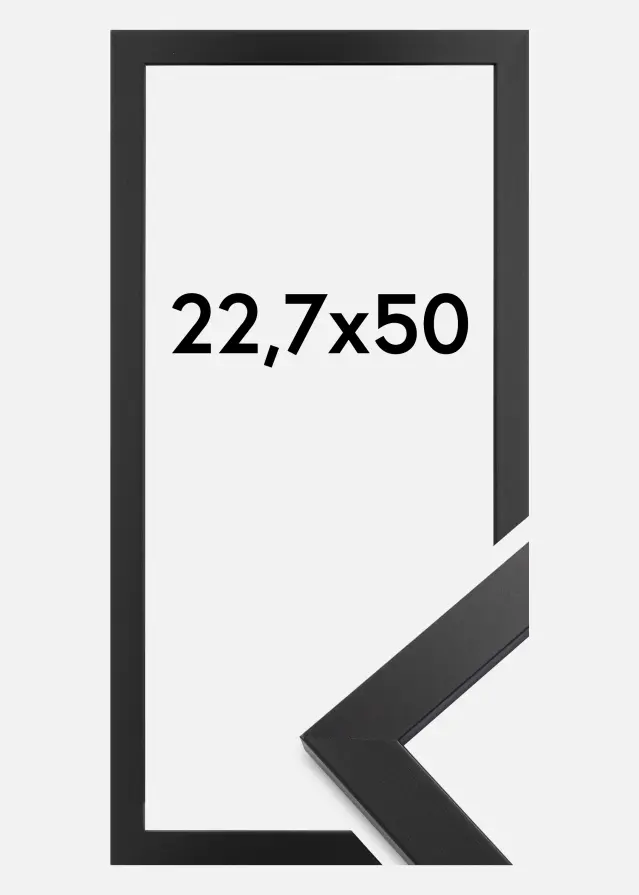 Galleri 1 Rahmen Black Wood 22,7x50 cm