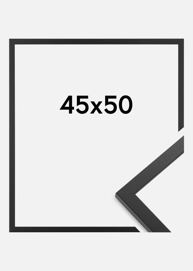 BGA Rahmen Trendy Acrylglas Schwarz 45x50 cm