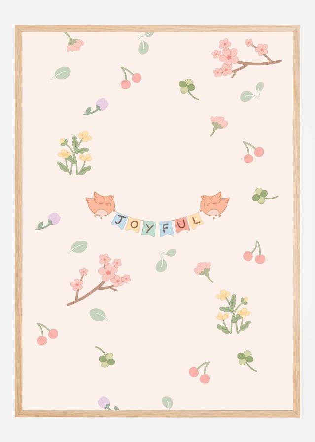 Bildverkstad Falling in spring Poster