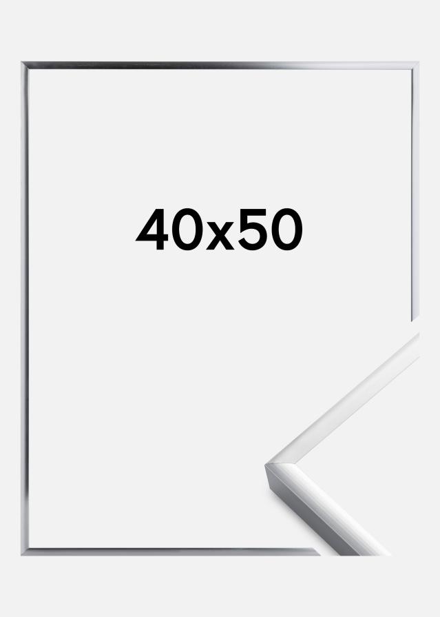 Artlink Rahmen Poster Frame Aluminum Silver 40x50 cm