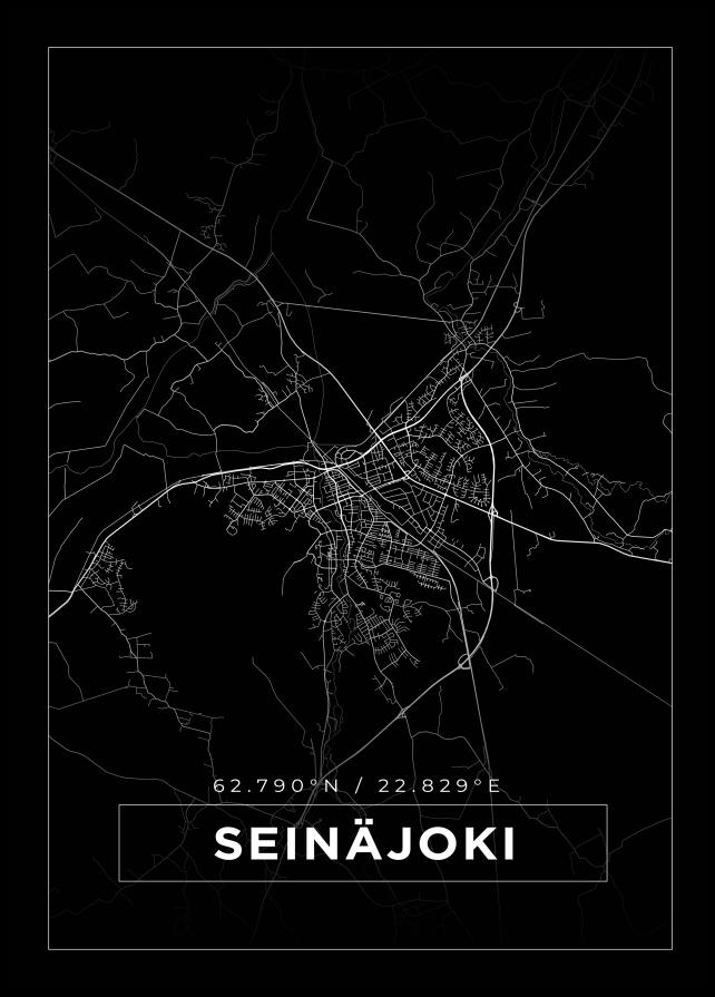 Bildverkstad Map - Seinäjoki - Black