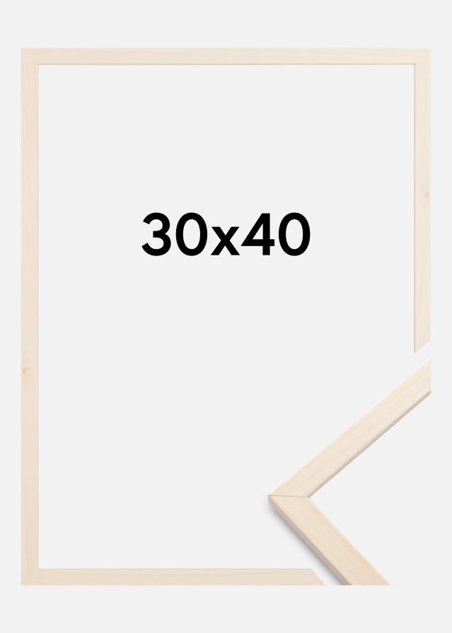 Galleri 1 Rahmen Edsbyn Acrylglas Ahorn 30x40 cm