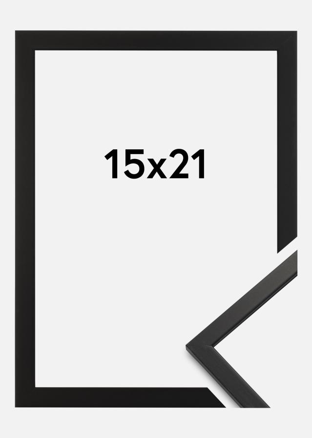 Galleri 1 Rahmen Edsbyn Acrylglas Schwarz 15x21 cm (A5)