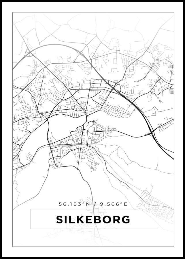 Bildverkstad Map - Silkeborg - White