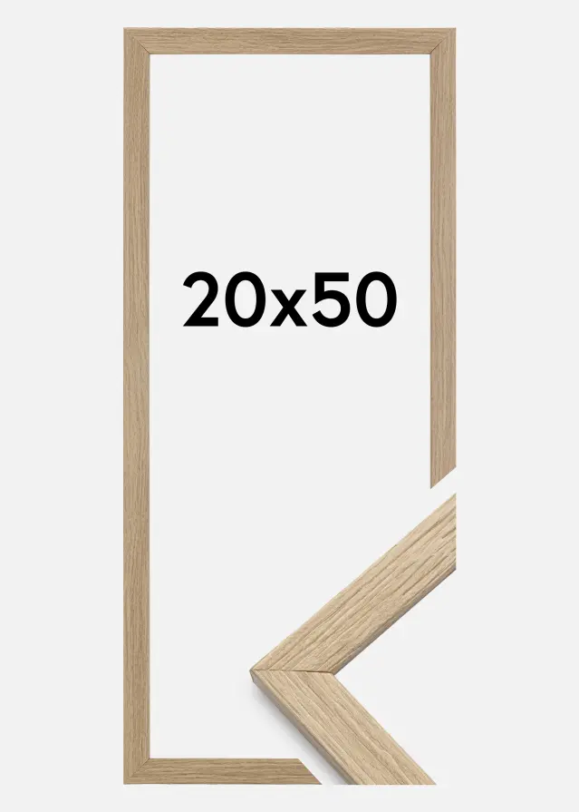 Estancia Rahmen Stilren Eiche 20x50 cm