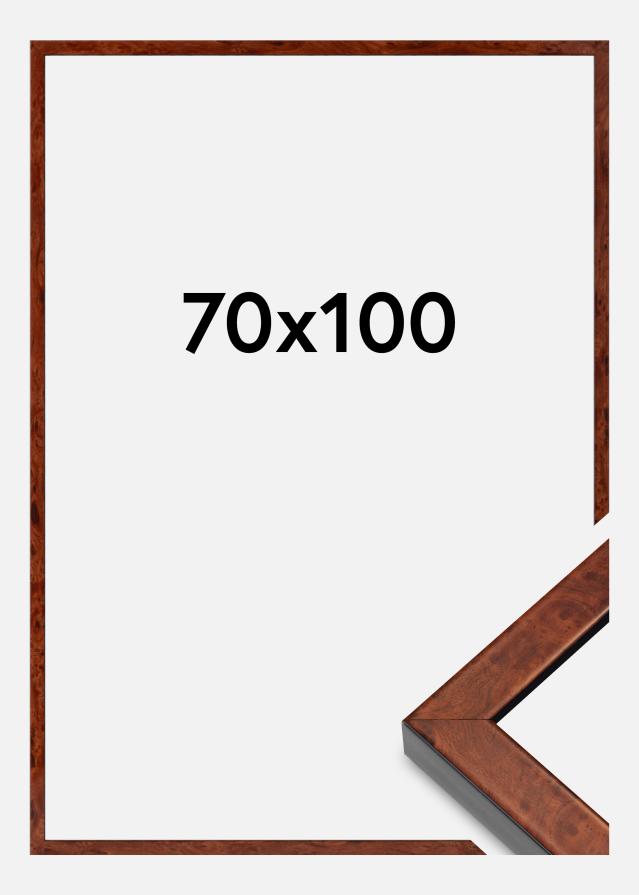 Mavanti Rahmen Hermes Acrylglas Burr Walnut 70x100 cm