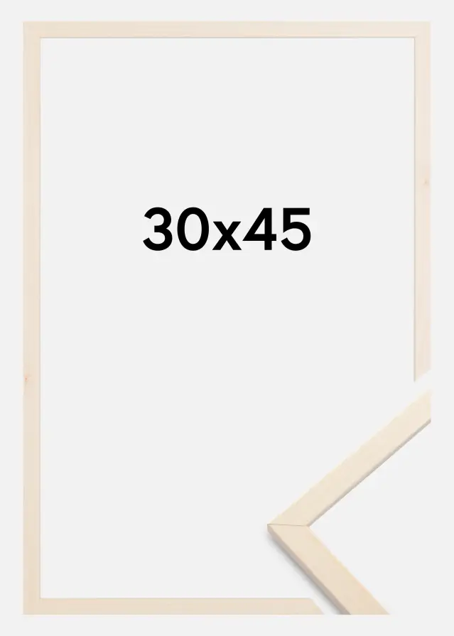 Galleri 1 Rahmen Edsbyn Acrylglas Ahorn 30x45 cm