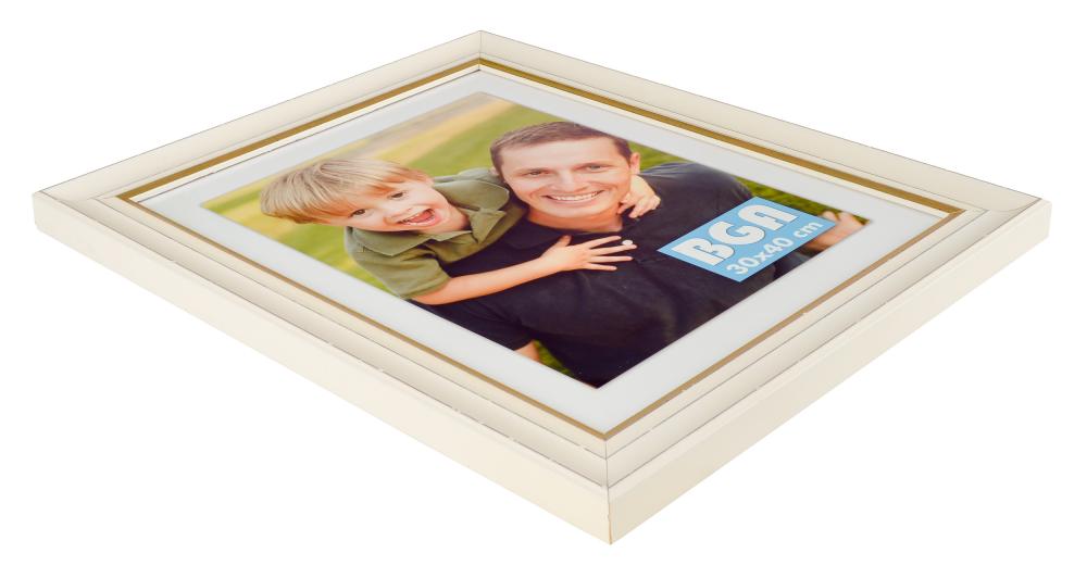 Bubola e Naibo Rahmen Sally Weiß 30x40 cm