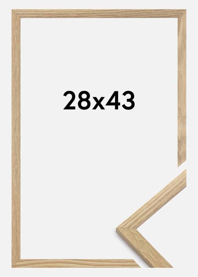 Artlink Factory I Rahmen Trendy Acrylglas Eiche 28x43 cm