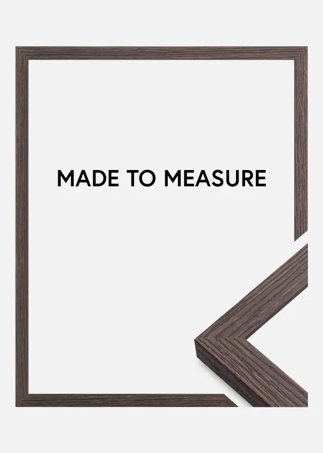 Ramverkstad Rahmen Devon Grau - Größe nach Wunsch